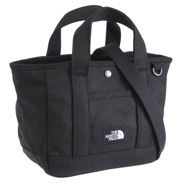 ノースフェイス バッグ メンズ レディース 2WAY ショルダーバッグ コットン ブラック ALL-DAY TOTE S NN2PR67A-BLK THE NORTH FACE