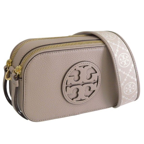 トリーバーチ 御徒面子 レディース ショルダーバッグ なめし革 生新しい粘土 MILLER MINI CROSSBODY BAG 171955-200 TORY BURCH