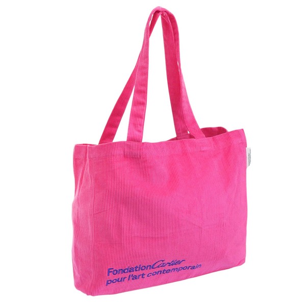 カルティエ バッグ メンズ レディース トートバッグ コットン ピンク CORDUROY TOTE BAG CTCOTTONTOTE-PINK CARTIER A4対応