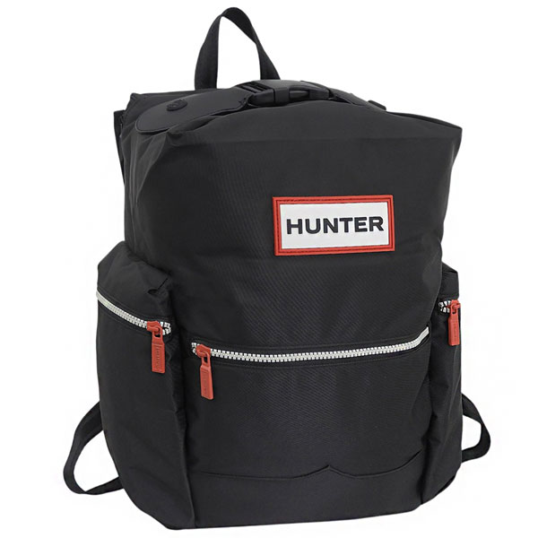 ハンター バッグ メンズ レディース リュックサック ナイロン ブラック ORIGINALS NYLON LARGE TOPCLIP BACKPACK UBB6017ACDBLACK HUNTER A4対応｜リヴェラール店