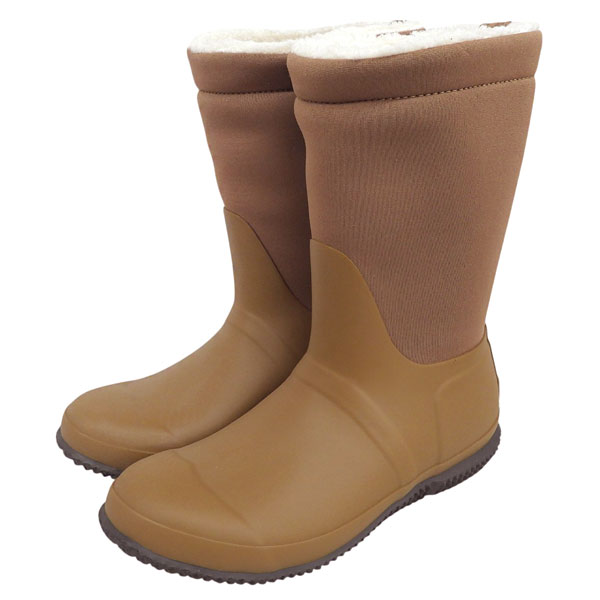 ハンター 靴 レディース レインブーツ UK4 ブラウン W ORG ROLL TOP SHERPA BOOT WFT2052NREBR23 HUNTER｜リヴェラール店
