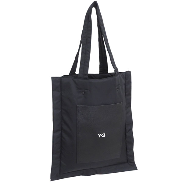 ワイスリー バッグ メンズ レディース トートバッグ NS ブラック Y-3 LUX TOTE IZ2326BK Y-3 A4対応|リヴェラール店