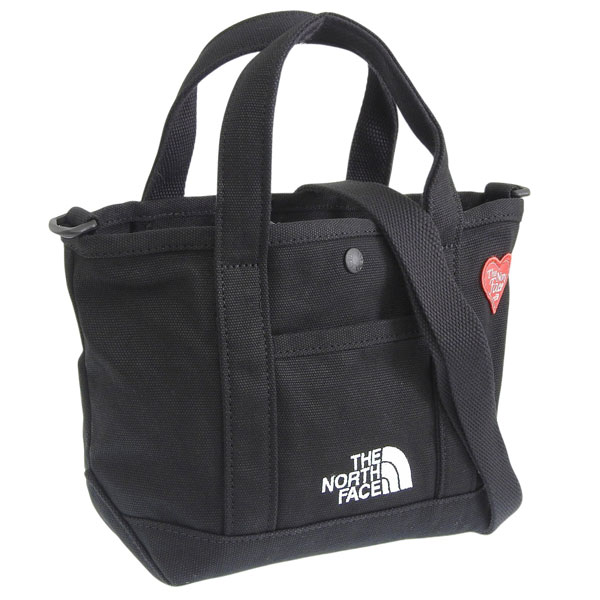 北の方人間の顔 御徒面子 レディース 2WAY ショルダーバッグ 黒いこと K\u0027S ALL-DAY TOTE MINI NN2PR55R-BLK THE NORTH FACE