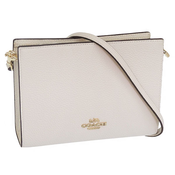 コーチ バッグ レディース ショルダーバッグ アウトレット レザー チョーク SLM CB PBLD CAT21IMCHK COACH｜リヴェラール店
