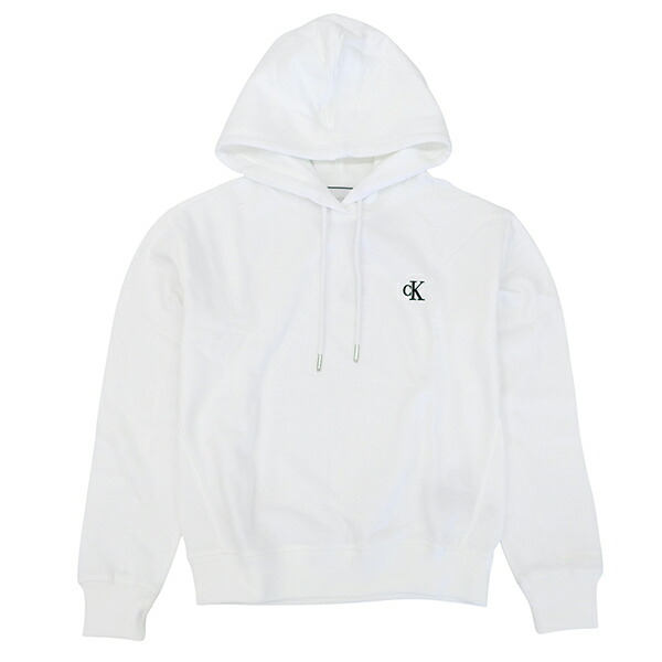 カルバンクライン 御召しもの レディース フーディーパーカ XS 白いこと J20J213178WHXS CALVIN KLEIN