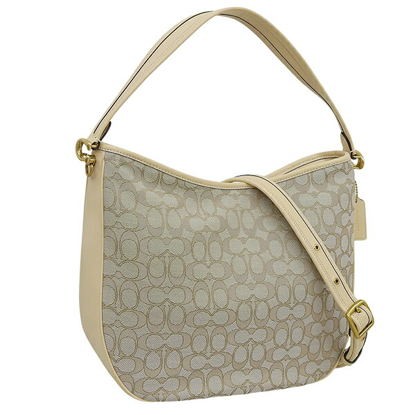 コーチ バッグ レディース 2WAY ショルダーバッグ キャンバス×レザー ベージュ SIG JAC SFT TAB HBO C6659B4SHG COACH|リヴェラール店