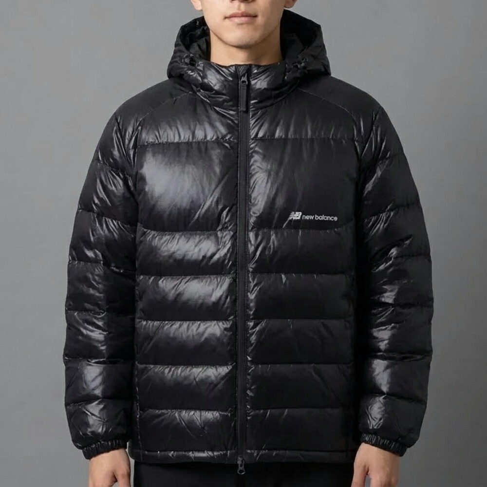 【美品】New Balance ダウンジャケット ブラック NB GREY ダウンミドルジャケット｜ニューバランス公式通販 | - New Balance