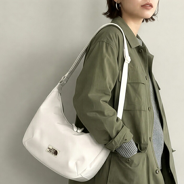 ノースフェイス バッグ メンズ レディース ショルダーバッグ クリーム STANDARD HOBO BAG S NN2PR54K-CRE THE NORTH FACE