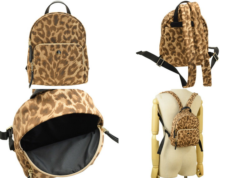 リュック Kate Spade New York ケイトスペードヒョウ柄リュック バッグの通販 By ディズニーグッズ整理中 ケイトスペードニューヨークならラクマ かんたんラ