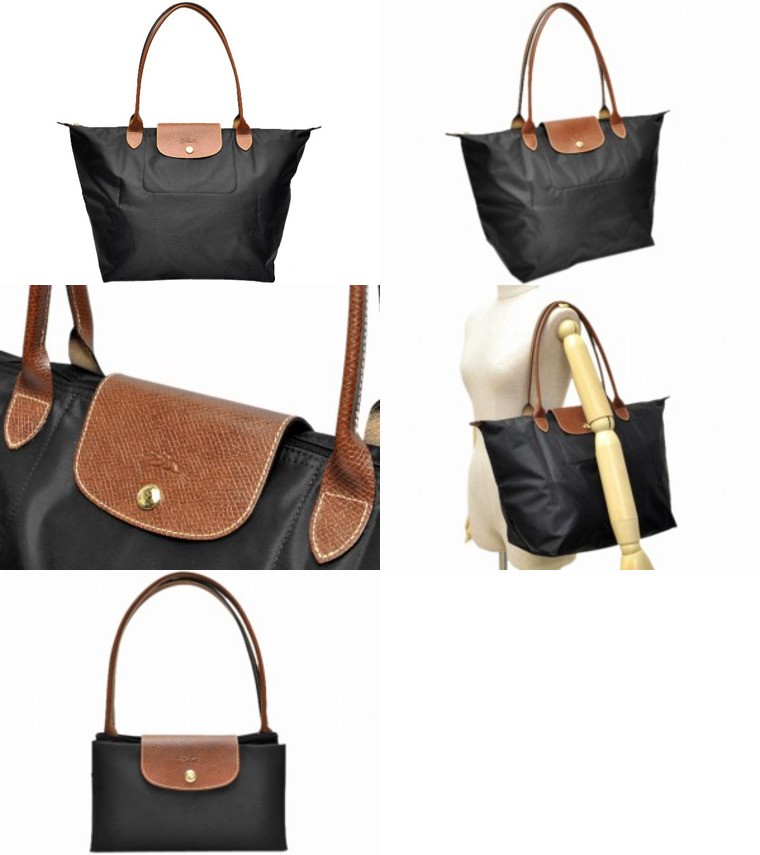 ロンシャン ルプリアージュ Lサイズ バッグ A4 LONGCHAMP Le Pliage 1899-089 | バック かばん 鞄 通勤 肩掛け ワンショルダー レディース A4 カジュアル ブランド ナイロン レザー プレゼント 30日間返品保証