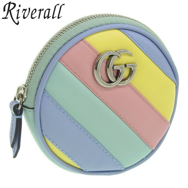 新品 箱袋付き ギフトに！ グッチ GUCCI コインケース ロゴ 正規品 GUCCI ロゴ コインケースブラック レザー | GUCCI公式