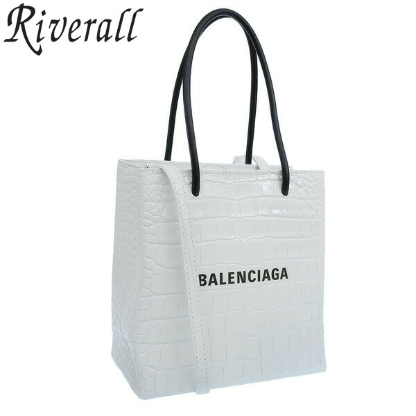 ショルダー バッグ フォン ホルダー ミニバッグ グレー バレンシアガロゴ BALENCIAGA バレンシアガ ショルダーバッグ ショッピング フォン