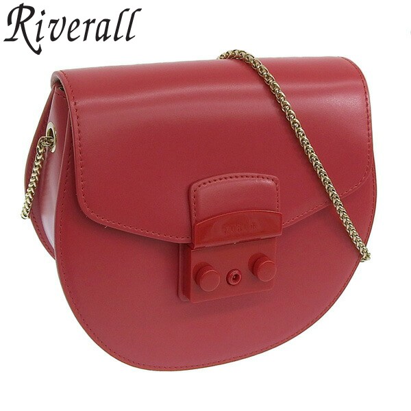 フルラ バッグ レディース ショルダーバッグ アウトレット品 レザー ルビーレッド BATJEP0VNC000RUB00 FURLA アウトレット品 スーパーセール