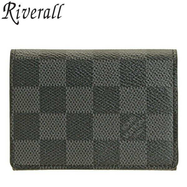 【極美品】ルイヴィトン　アンヴェロップカルトドゥヴィジット　ダミエグラフィット n633382.jpg