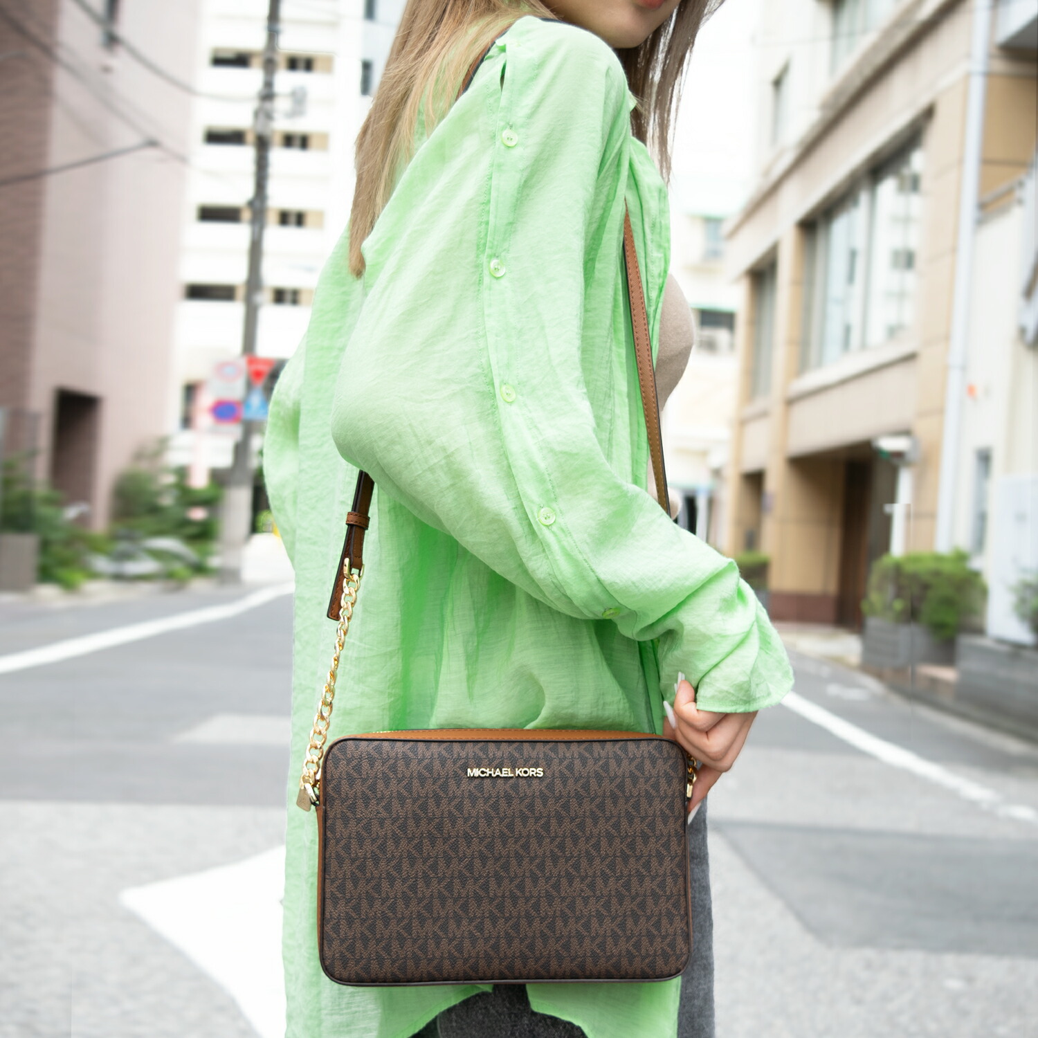 楽天市場】マイケルコース バッグ M. MICHAEL KORS 斜めがけ