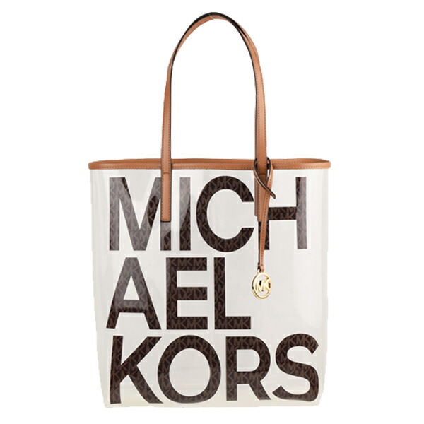 バッグ レディース 新品 マイケルコース 鞄 Michael 新作 Michael クリア M M マイケルコース Kors Kors トートバッグ クリアバッグ ロゴ The Michael Bag Lg 30s0g01t3p 212 バック クリア かばん 鞄 通勤 肩掛け レディース ブランド