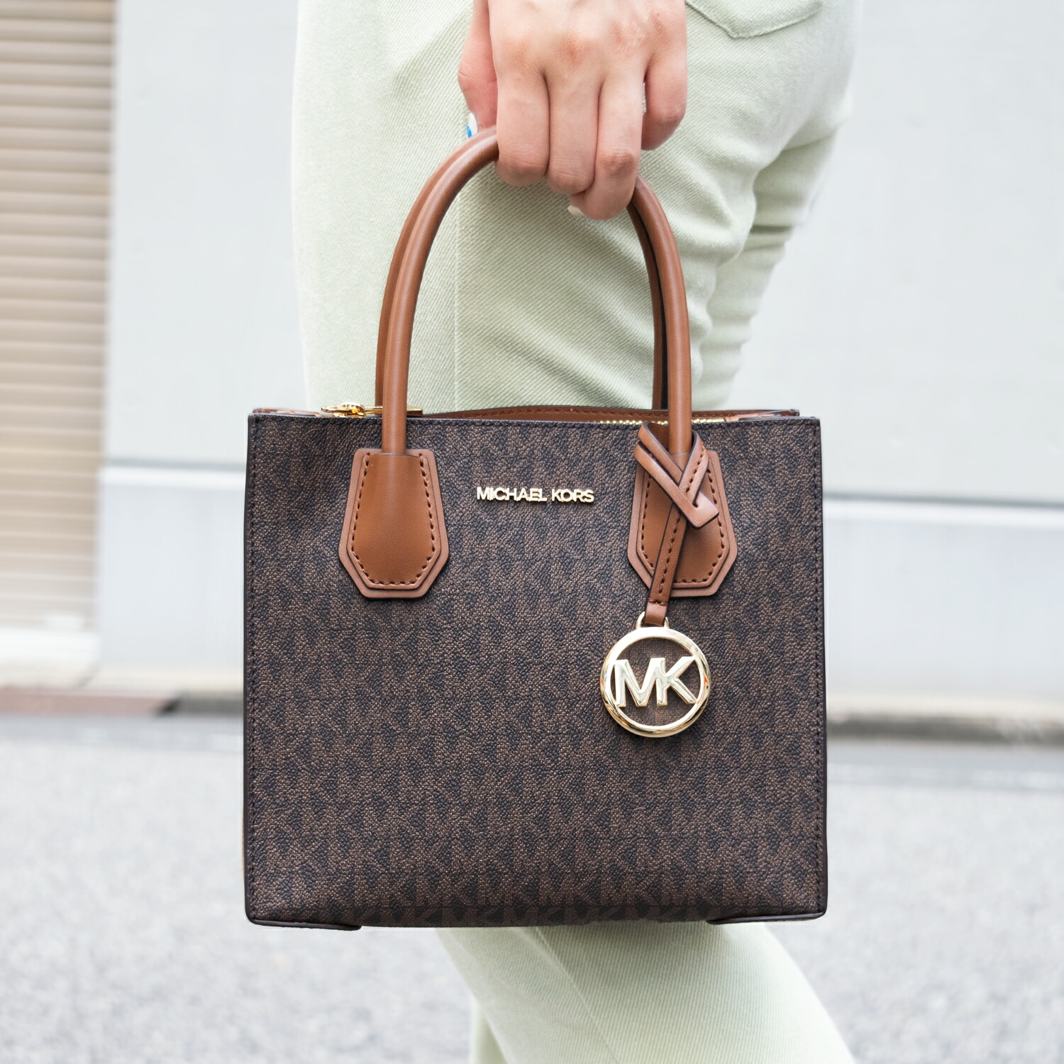 マイケルマイケルコース MICHAEL MICHAEL KORS 2wayショルダーバッグ アウトレット 35s1gm9m2b-brown レディース 女性 プレゼント ブランド ギフト土日祝も毎日発送します 楽天市場】マイケルコース バッグ M. MICHAEL KORS 2wayショルダー