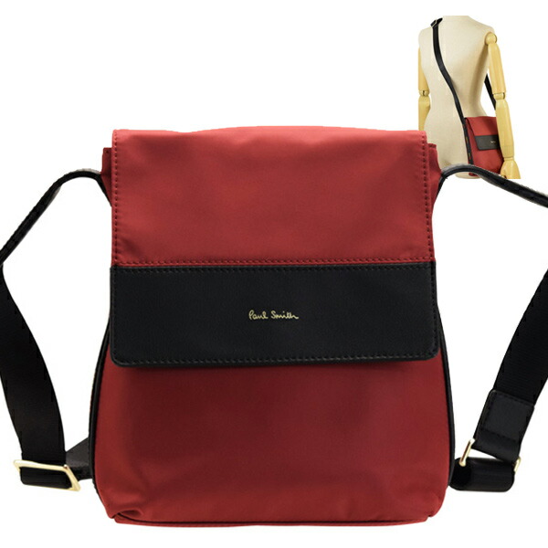 通勤 斜め掛け おしゃれ ストライプ ポールスミス Psmb0021 ナイロン ポール スミス かばん オシャレ かばん 10日0時 11日10時迄 ポールスミス 鞄 レディース メンズ バッグ Smith Paul 肩掛け ポイント10倍 ショルダー オシャレ Paul 斜めがけショルダーバッグ Smith