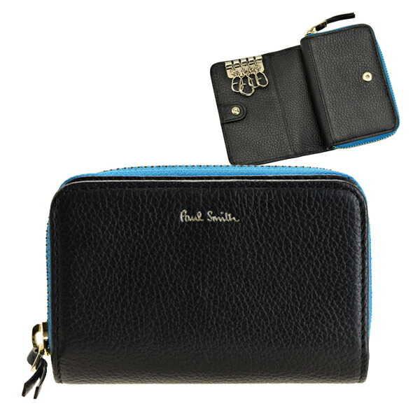 人気絶頂 ポールスミス Paul Smith 4連キーケース 小銭入れ メンズ Psme0015 カギ 鍵 収納 4連 コインケース コンパクト かっこいい おしゃれ オシャレ ブランド 50 Off Moenvironment Org