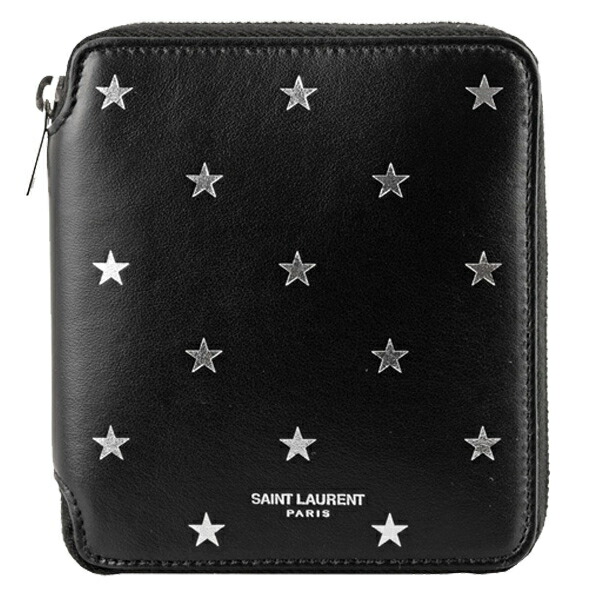 楽天市場 サンローラン Saint Laurent Paris 二つ折り財布 Ysl 星 メンズ アウトレット o7gn1054 Zz サイフ 財布 二つ折り ミニ カード入れ 小銭入れ 収納 札入れ レディース かっこいい かわいい 可愛い おしゃれ オシャレ ブランド レザー 星柄 Fascino