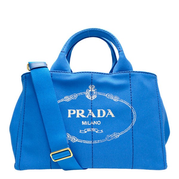 PRADA - プラダ PRADA CANAPA（カナパ） B1872B トートバッグ コットン