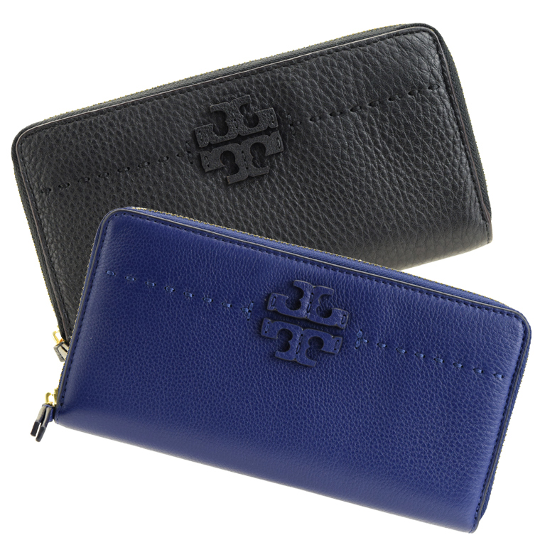 注目ブランド 全品5 Offクーポン配布中 トリーバーチ Tory Burch ショップ袋付き ラウンドファスナー長財布 ラウンドファスナー 小銭入れ ウォレット サイフ 財布 ブランド財布 カード入れ 多い レディース かわいい ブランド ステッチ 母の日 早割 超激安