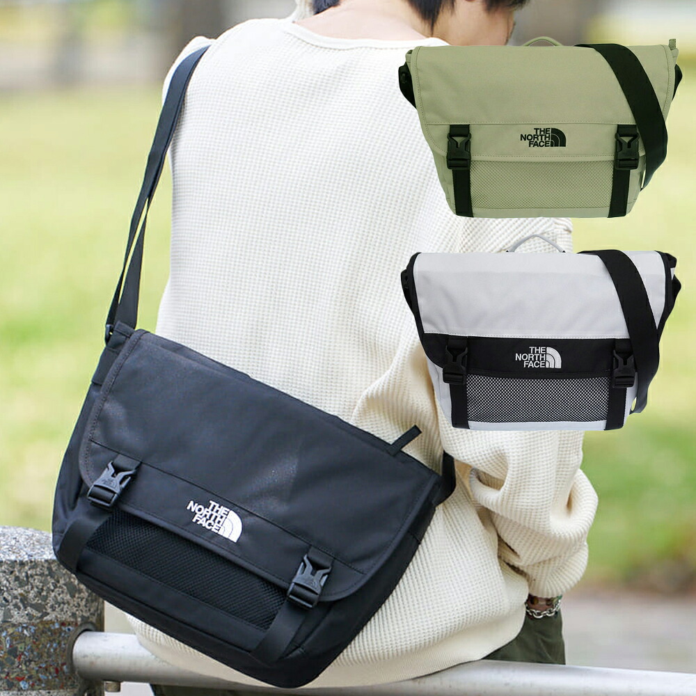 ノースフェイス バッグ メンズ レディース ショルダーバッグ ブラック MESSENGER BAG M NN2PQ01 THE NORTH FACE ポイント10倍 スーパーセール