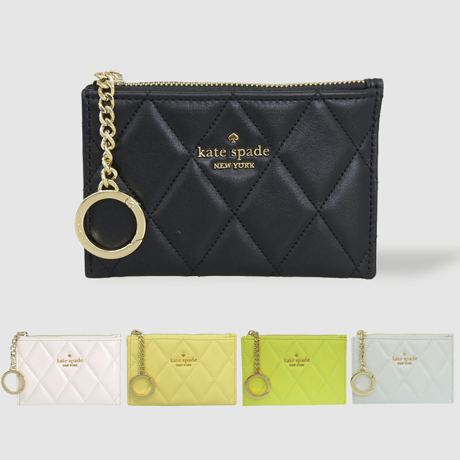 国内即送 kate spade ストラップ付 カードケース WLR00139 国内即送 kate spade ストラップ付 カードケース WLR00139 財布