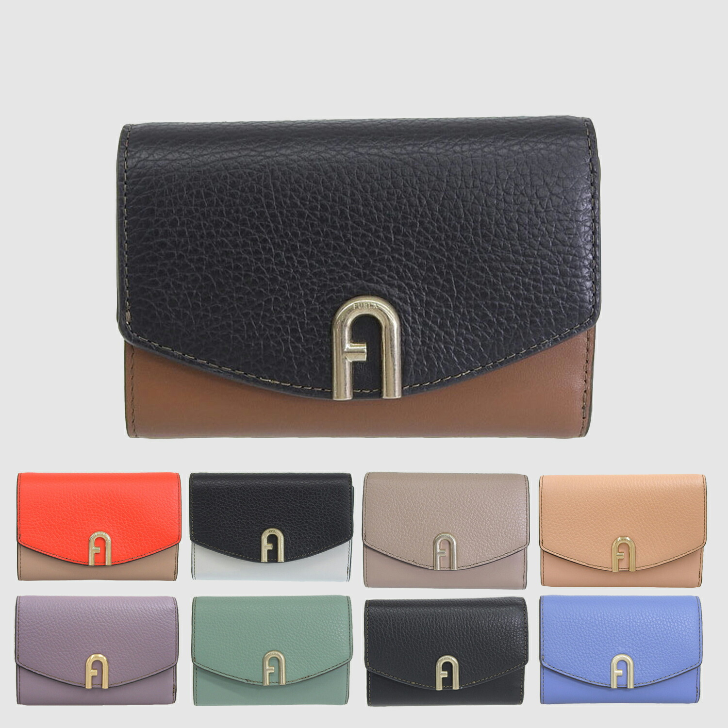 専用 Furla フルラ PCZ0UNO ロゴ コンパクトウォレット 三つ折り FURLA フルラ 三つ折り財布 ウォレット PCZ0UNO HSF000 CGQ00