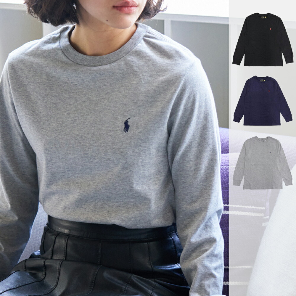 Polo Ralph Lauren 長袖 Tシャツ 211898699 Polo Ralph Lauren cotton longsleeve top red color 211898699