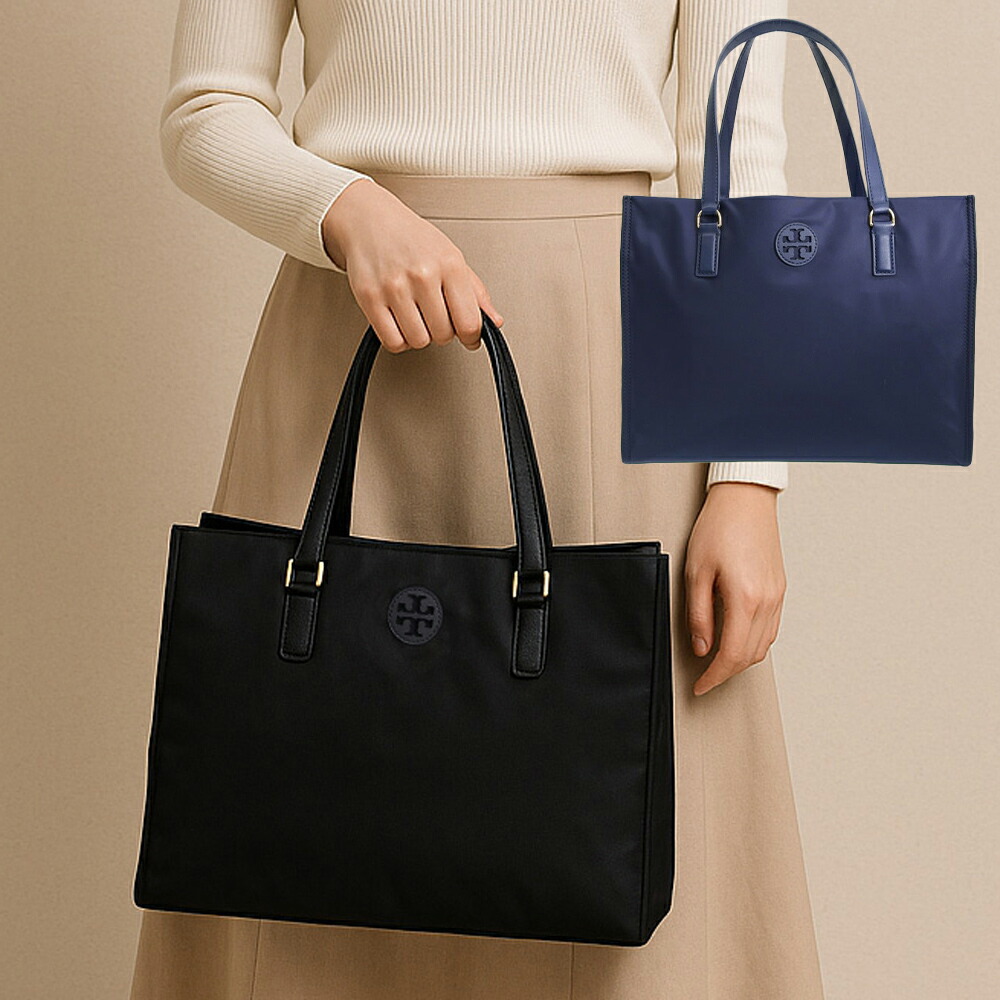 楽天市場】トリーバーチ トートバッグ ナイロン エラ TORY BURCH