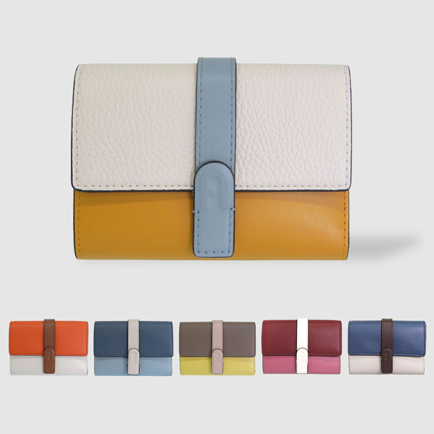 フルラ 財布 レディース 二つ折り財布 レザー FURLA GRAZIA COMPACT WALLET TRIFOLD WP00496BX1588 FURLA