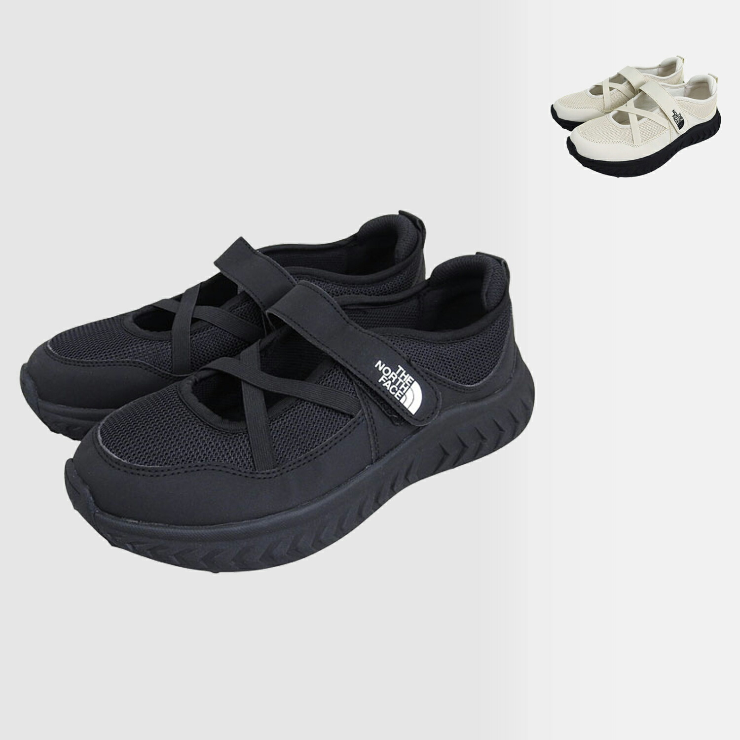 北の方人間の顔 靴 レディース スニーカー W MARTIS MARY-JANE NS82R55 THE NORTH FACE