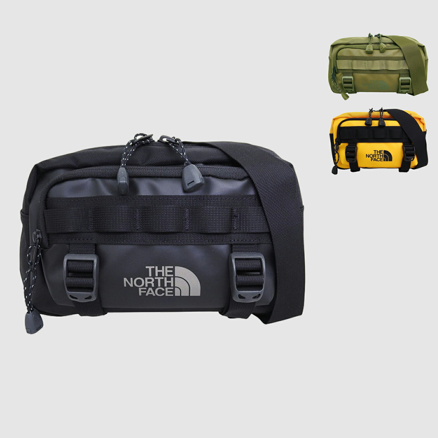 北の方人間の顔 御徒面子 レディース 上半身御徒面子 BASE CAMP LUMBAR NF0A8BK5 THE NORTH FACE バッグ・小物・ブランド雑貨-バッグ-レディースバッグ