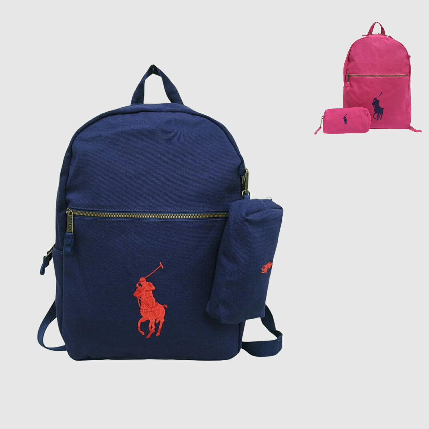 ラルフローレン バッグ メンズ レディース リュックサック コットン 9AR071 RALPH LAUREN A4対応
