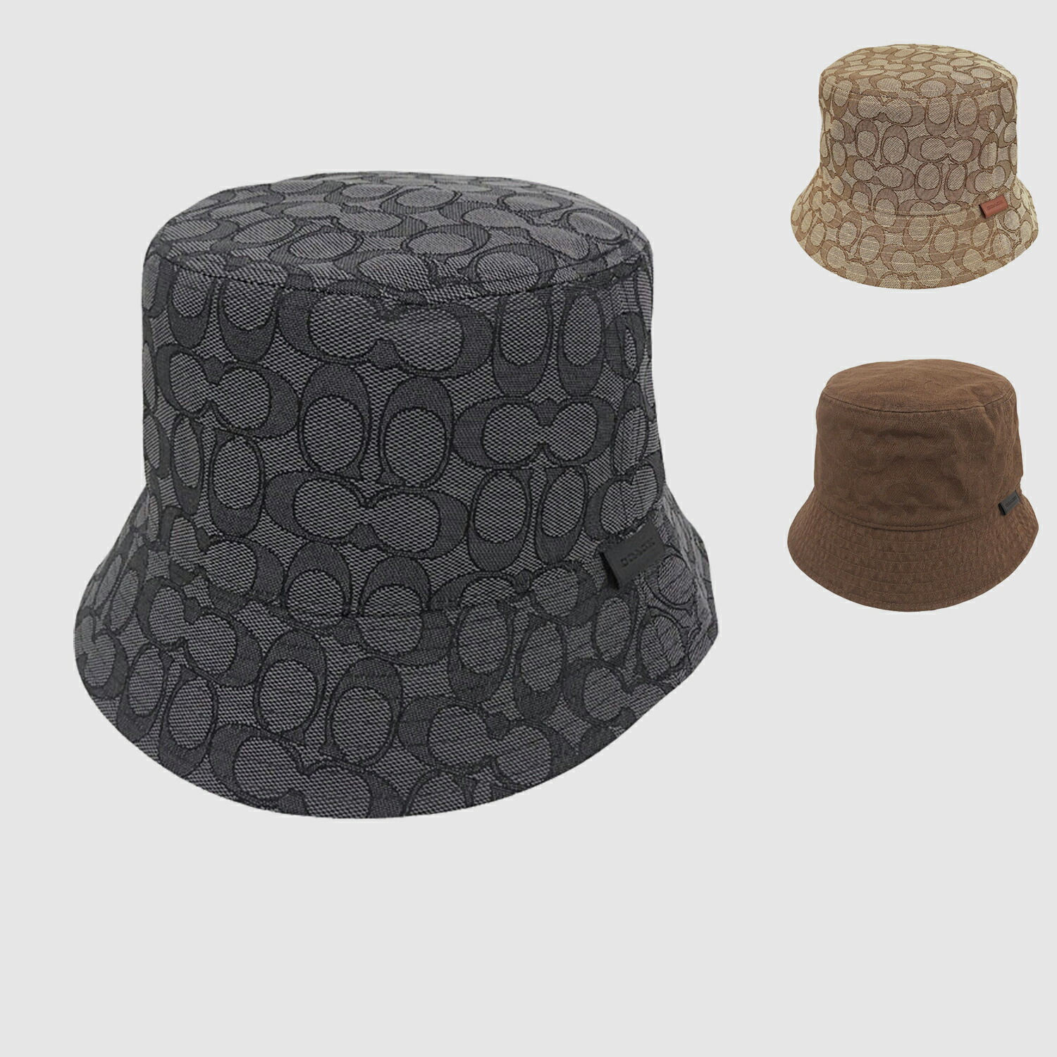 コーチ職 かぶり笠 メンズ レディース かぶり笠 XS/S M/L SIG C JAQ BCKT HAT CCN94 CEG02 COACH