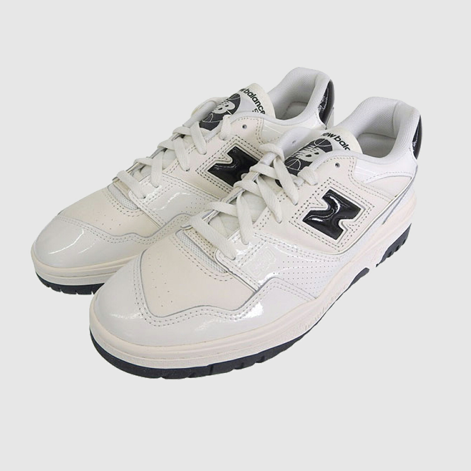 ニューバランス 靴 メンズ レディース スニーカー アウトレット レザー ホワイト×ブラック 550 BB550YKF New Balance|リヴェラール店