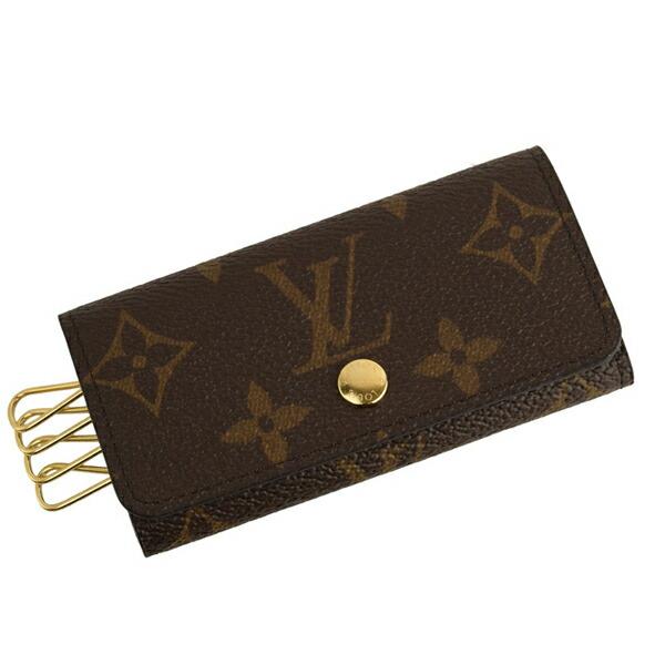 ルイヴィトン LOUIS VUITTON 4連キーケース モノグラム m69517 | カギ 鍵 収納 4連 ブランド メンズ レディース レザー ユニセックス ルイビトン ファッション かっこいい 30日間返品保証 代引手数料無料