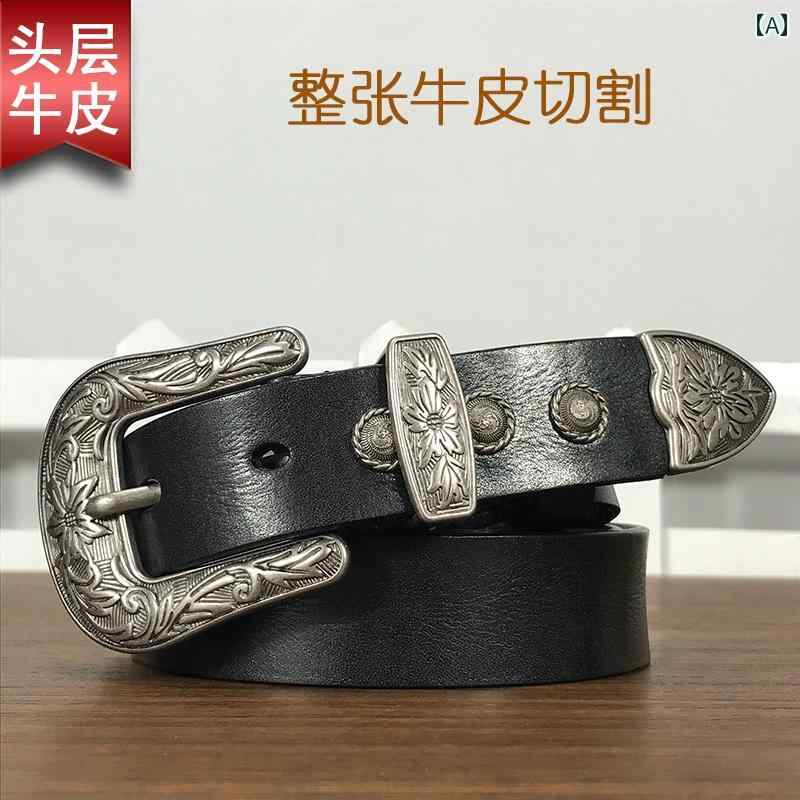楽天市場】Matin Kim ベルト マーティンキム WESTERN STYLE BELT