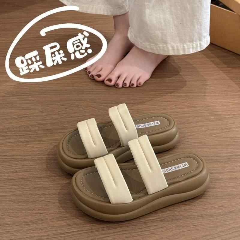 サンダル マタニティ 厚底 夏 ビーチシューズ ソフトソール クッション性 カジュアル 日常使い 軽量 快適 学生向け