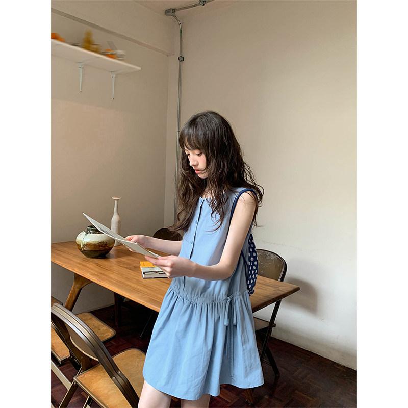 衣装 レディース 夏 お人形さんスコート A伝達ルート ゆったり 丸首 ノースリーブ ドローストリング 酉の方角 性 軽さ 吸湿速乾