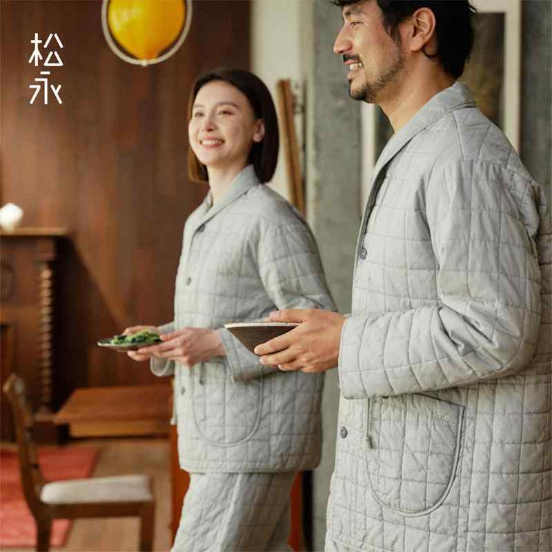 パジャマ 男女用 秋冬 綿 朦朦たる 綿入り口・入口 ゆったり 相応う 分かりやすい ミニマル 心地好い 保暖 保温 御部屋御召しもの 書き割り 御部屋着 老人ホーム流行り物 日常使い走り