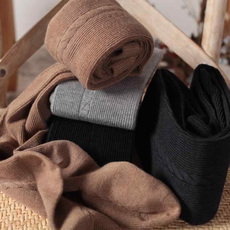 秋冬 レディース 保暖タイツ 高腰 か細い花柄 足指締め付けなし カシミール混 羊毛 伸縮性 生あたたかい 普段使い走り 軽さ 御機嫌酉の方角 ベースレイヤー