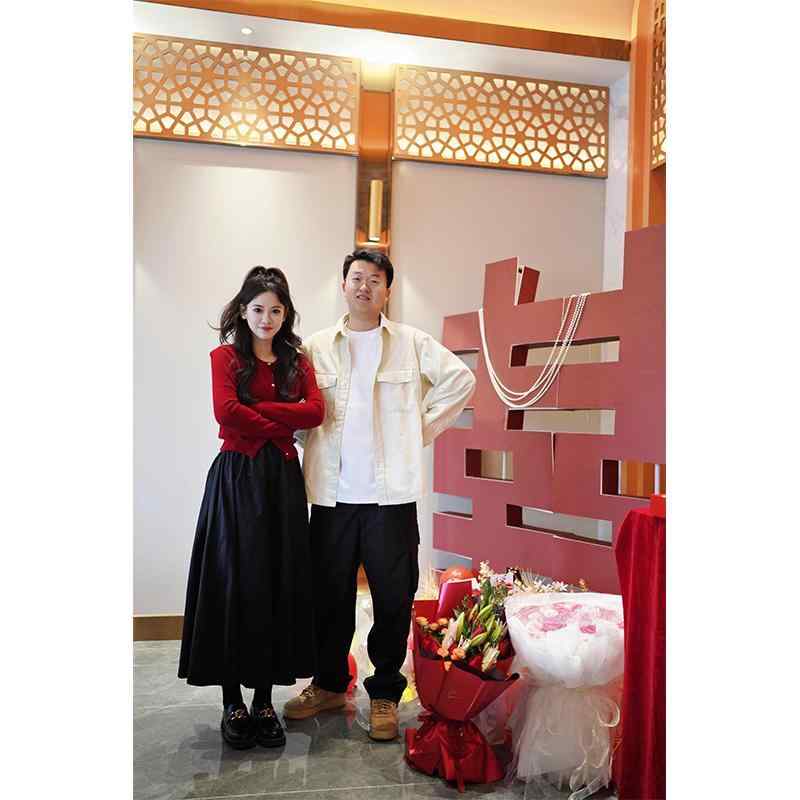 レディース 秋冬 ニット 2点セット 赤 結婚式 敬酒服 婚約式 礼服 普段使い フォーマルウェア セットアップ パーティー用 暖かみ かわいい