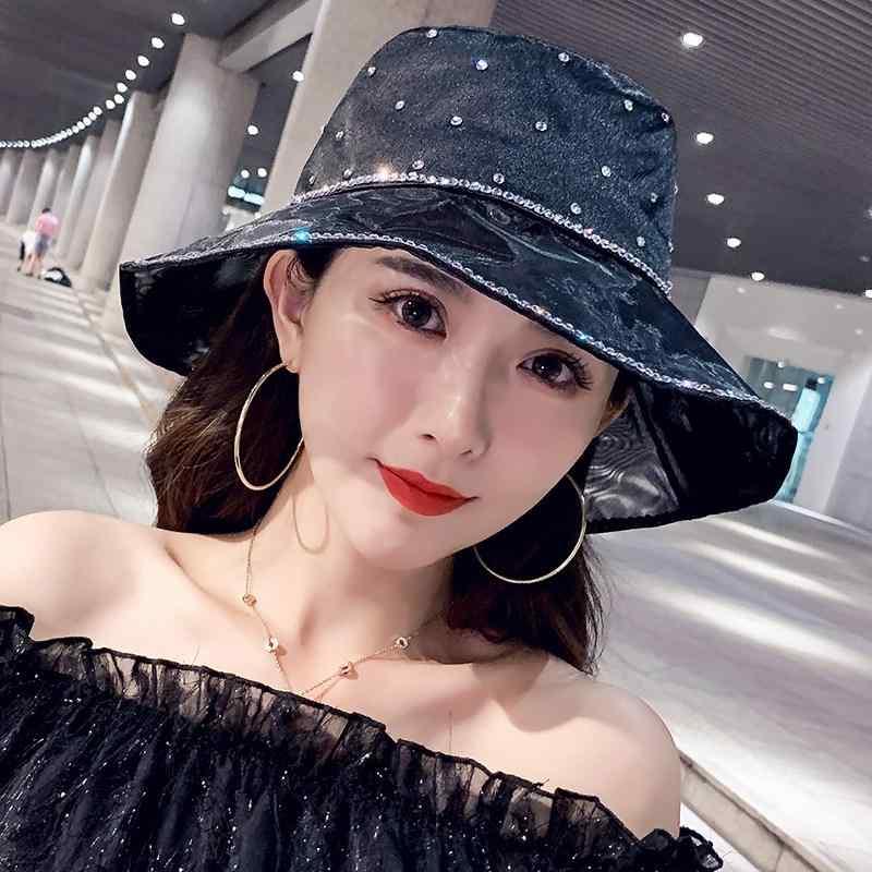 帽子 レディース 夏用 フィッシャーマンハット サテン メッシュ 大つば 日よけ 通気性 軽量 スタイリッシュ エレガント ビーチ アウトドア UVカット ブラック ピンク系 アイボリー|リバーパディ