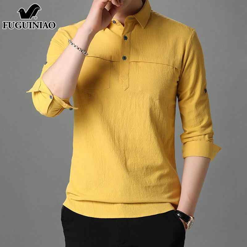 ポロシャツ メンズ 長袖 綿 カジュアル 高級感 秋用 襟付き トップス シャツ コットン 100% 普段使い 通勤 レジャー 快適 素材