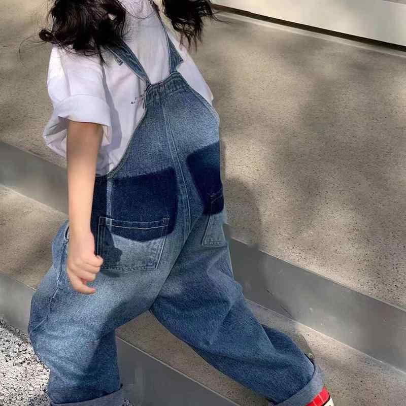 キッズ 秋冬 カジュアルパンツ 女児 背広パンツ 男児 ロングパンツ オールインワン 中大サイズ 普段使い 快適 ストレッチ コットン混 シンプルデザイン