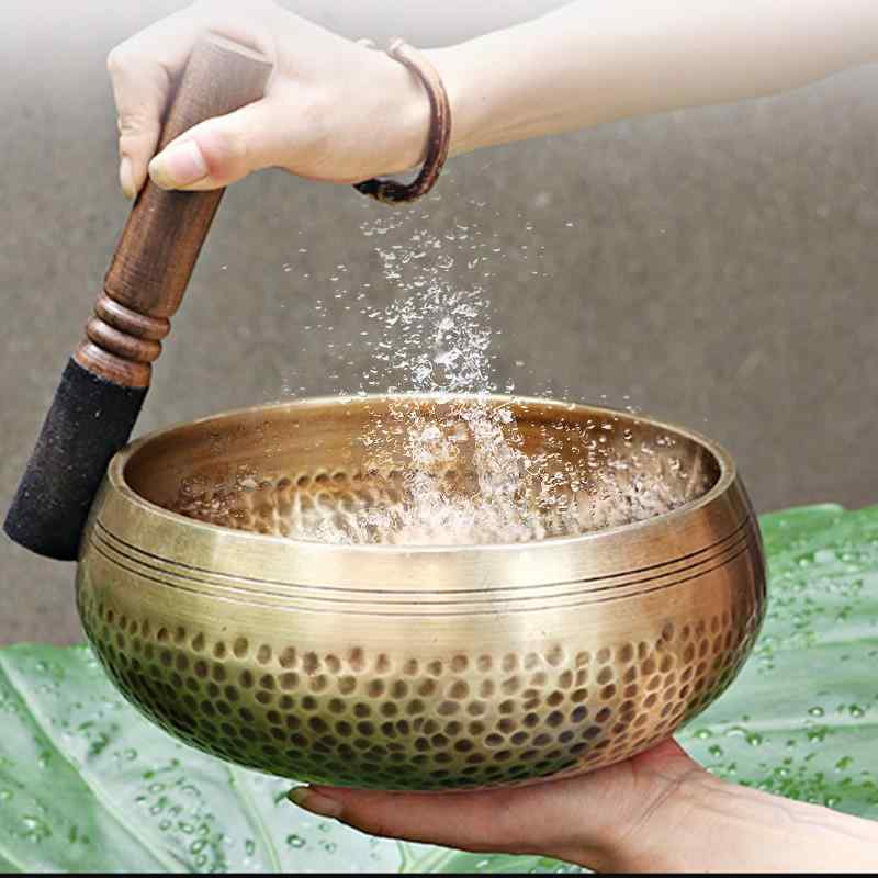 音碗 銅製 シンギングボウル 瑜伽 思い入れる用 仏教 法器 ひと休み 静心 御手手お手伝いさん 銅磬 梵音 癒し 西蔵風 振りまわす 差しひびき 思い入れるグッズ 肝ったま画一主義 ウェルネス