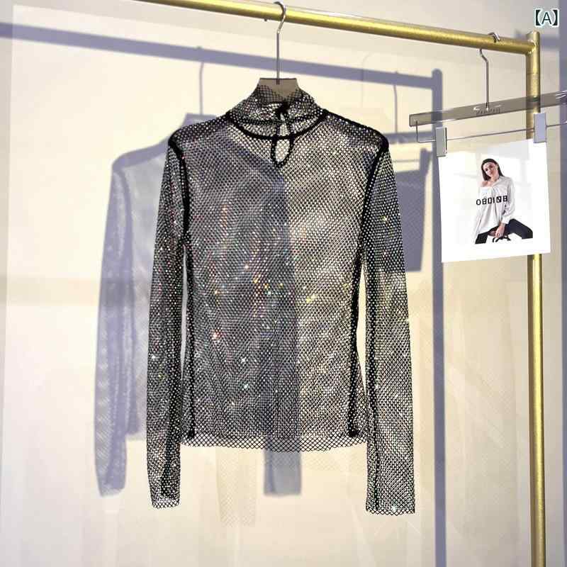 トップス レディース 長袖 プルオーバー 色っぽい 透け感 スピード競技 刺しゅう 半高領 半袖 うつり変わり  当たること冷感 伸縮性 吸湿速乾 軽さ 綿混 黒いこと サクラ色系 象牙色 通い 普段使い走り アウトドア 春夏