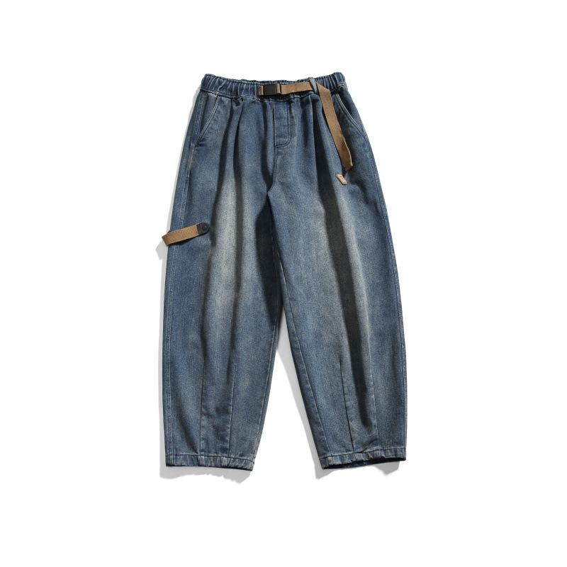 メンズ ジーンズズボン下 牛仔 春夏 洗いもの産業 ヴィンテージ 合い ワイドレッグ ゆったり 影ぼうし 綿織物 原料品 伸縮性 普段使い走り 通い 座標 軽さ 好いたらしい 填まる